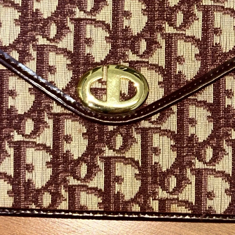 Authentic Vintage Christian Dior Trotter Clutch